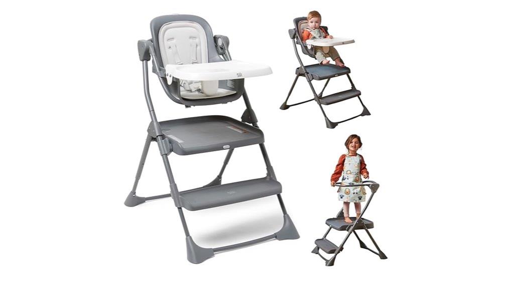 foldable toddler feeding chair