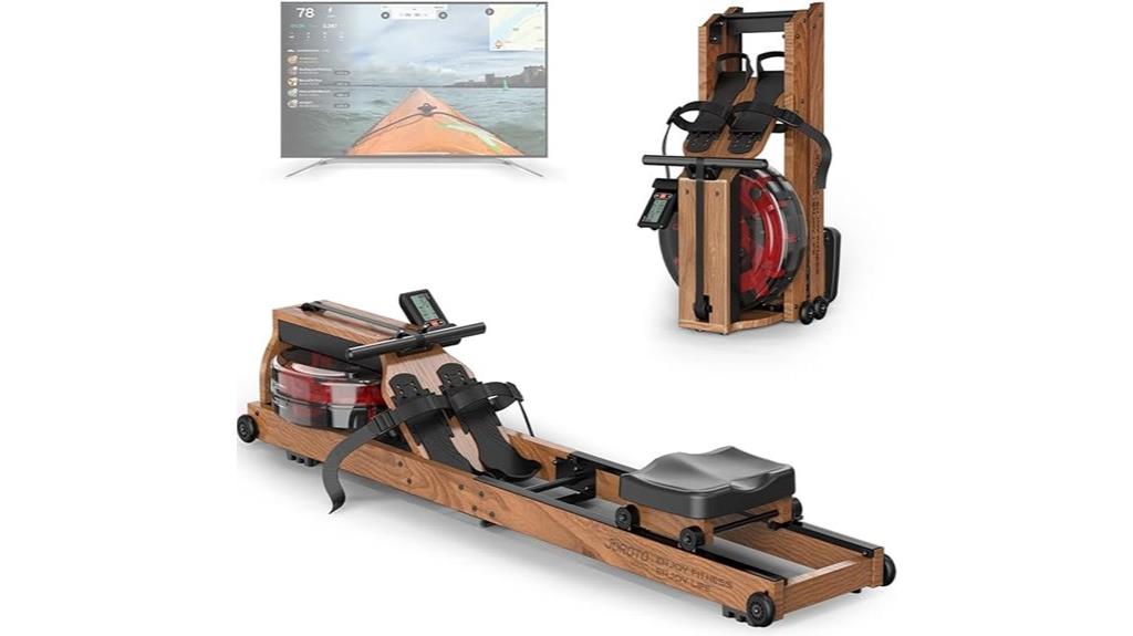 foldable water rowing machine