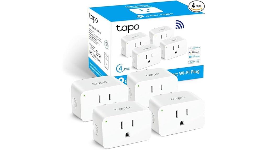 four pack mini smart plugs