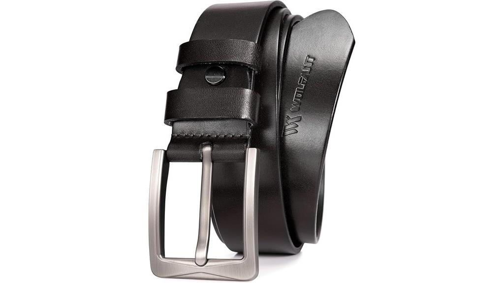 full grain leather men s belt