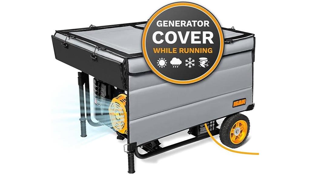 generator cover for heavy duty power
