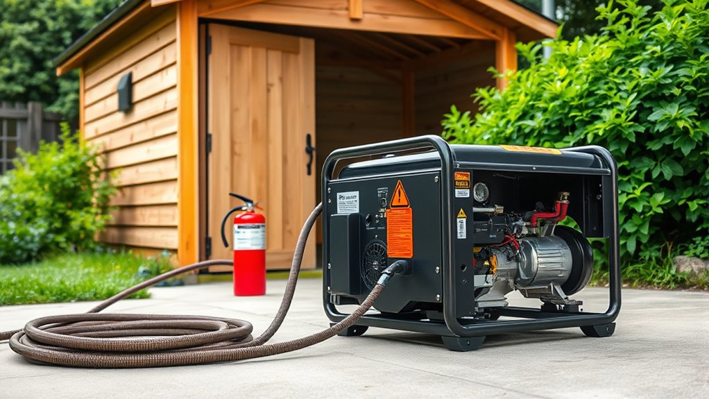 generator safety tips