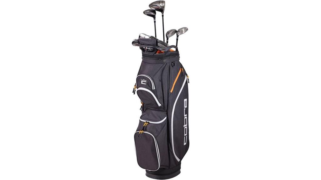 golf set with stand bag