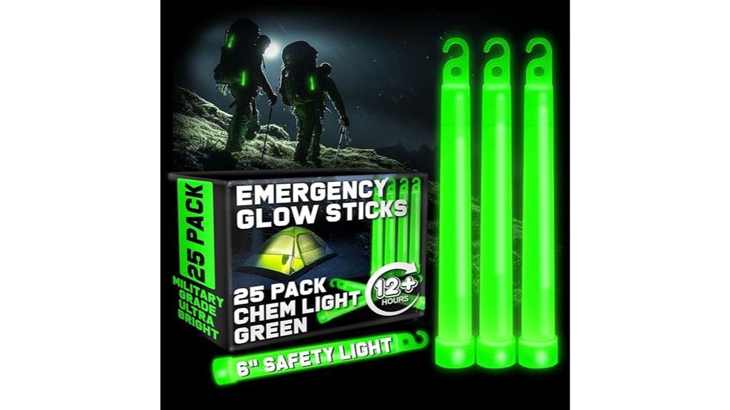 green glow stick pack