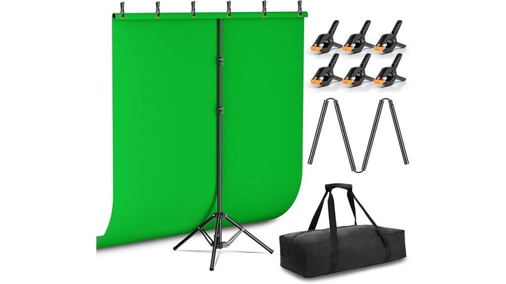 green screen photography kit