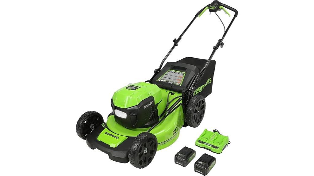 greenworks 48v self propelled mower