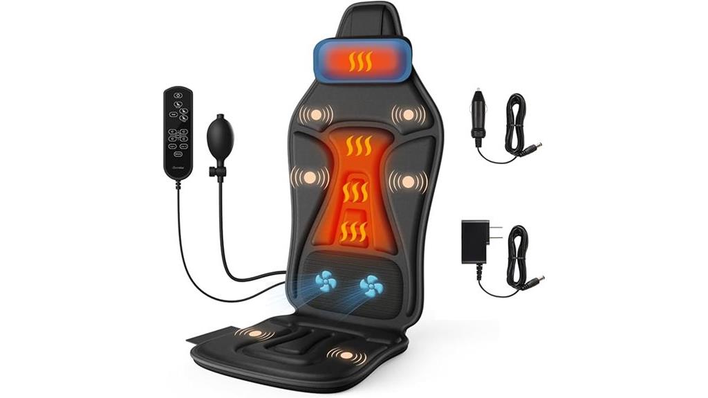 heat vibration massage device