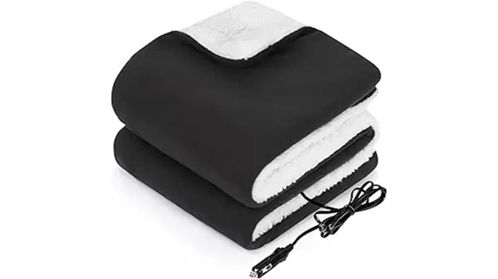 heated 12 volt car blanket