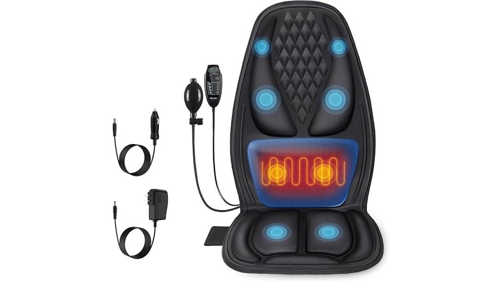 heated lumbar massager