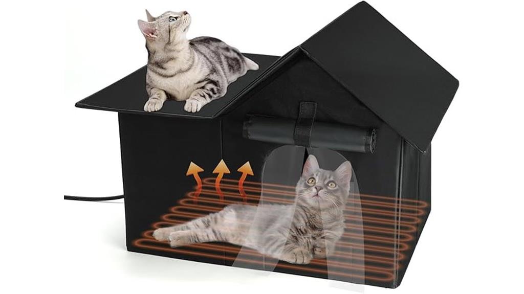 heated outdoor cat shelter