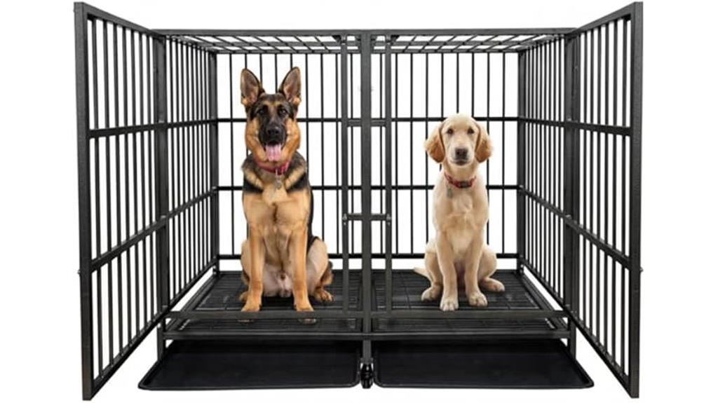 heavy duty dog crate wheels