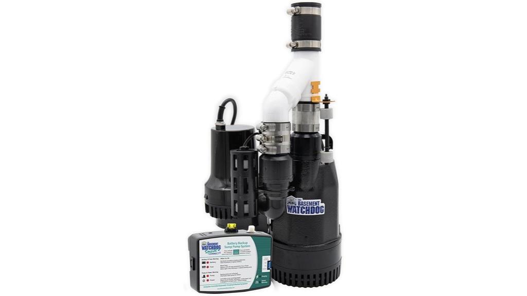 heavy duty sump pump system