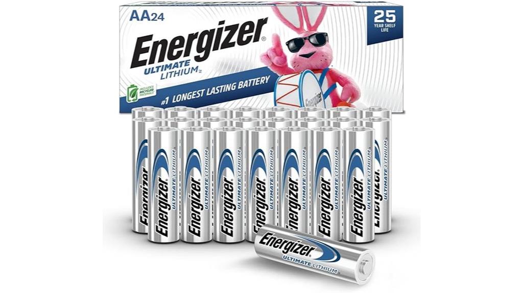 high capacity lithium aa batteries