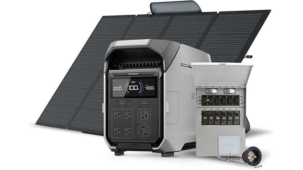 high capacity solar power system