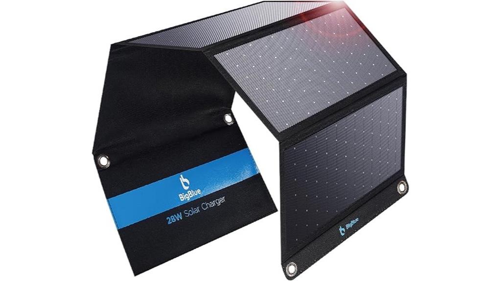high capacity waterproof solar charger