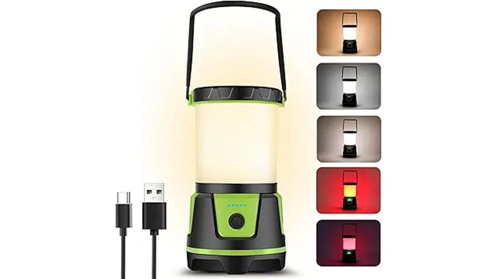 high lumen rechargeable lantern