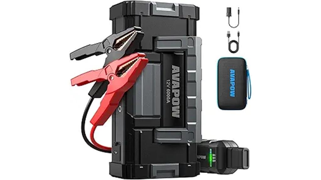 high powered car jump starter