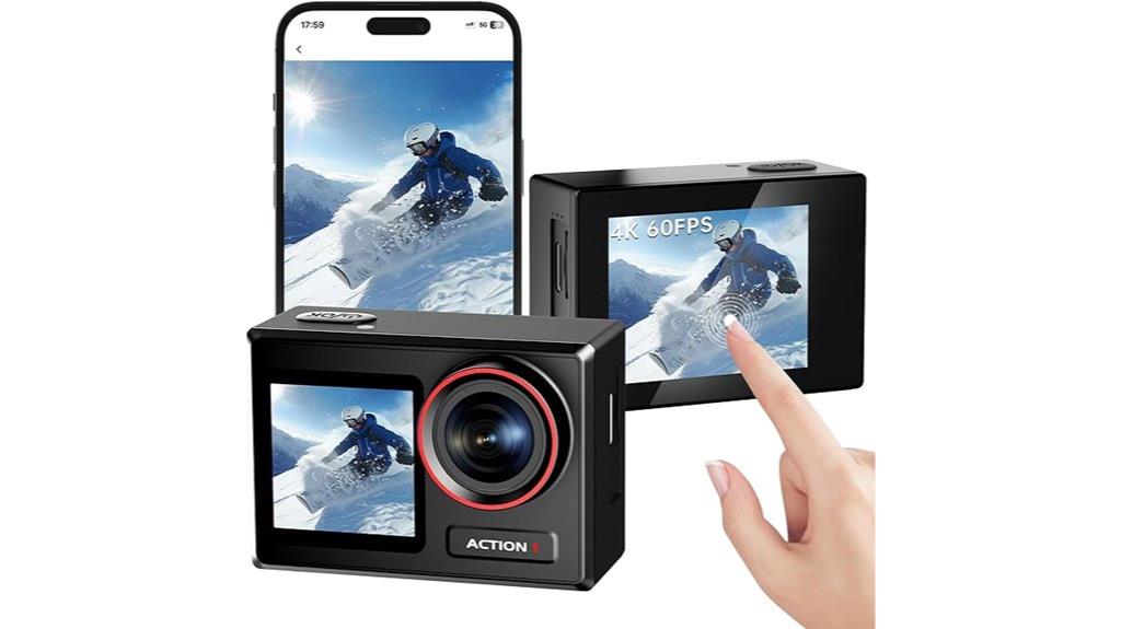 high resolution waterproof action camera