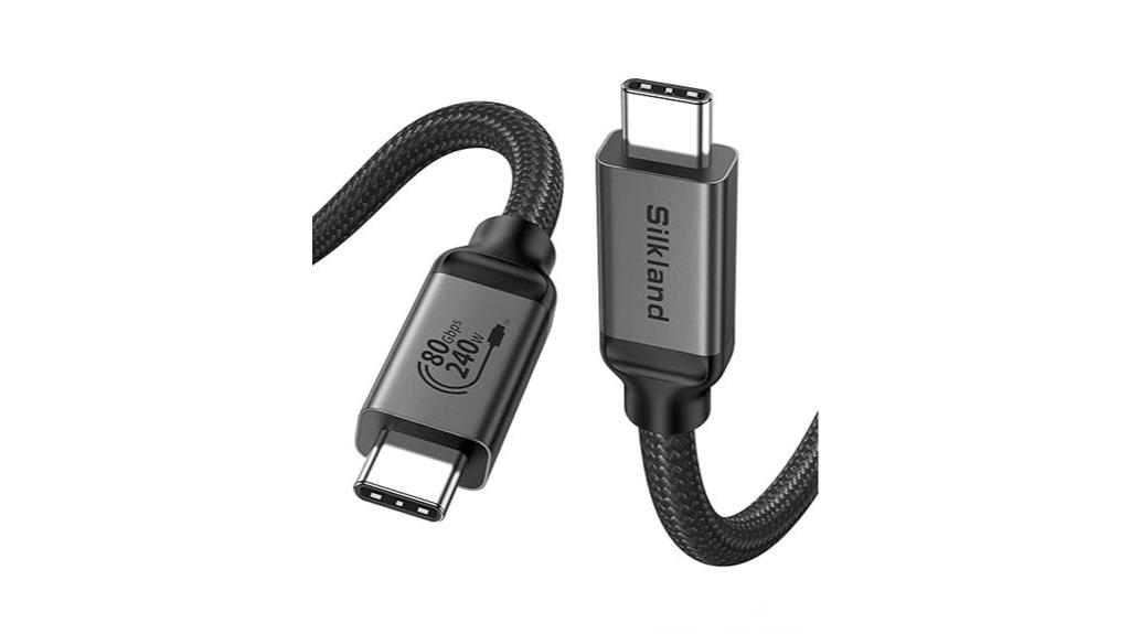 high speed thunderbolt 5 cable