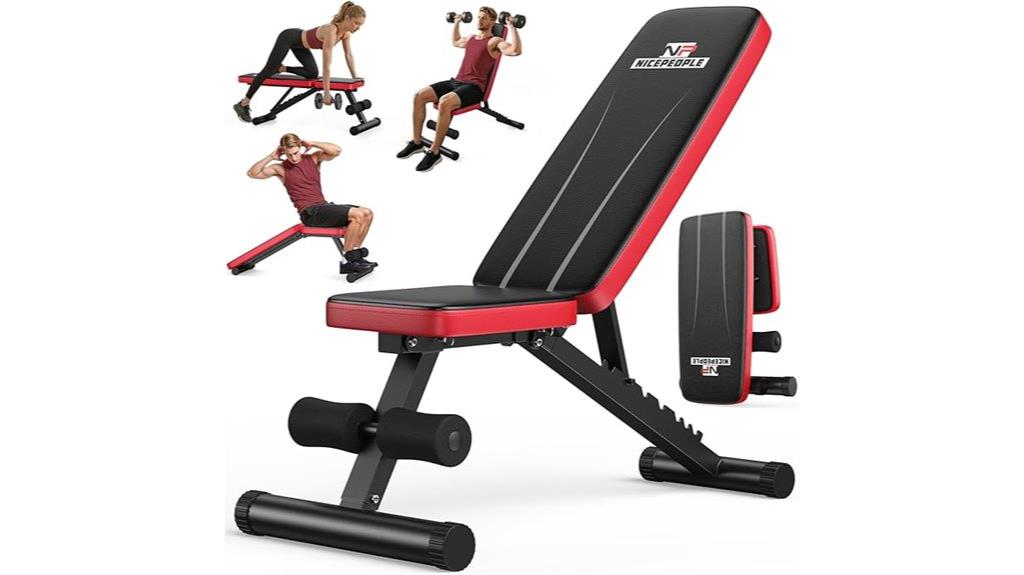 home gym weight bench