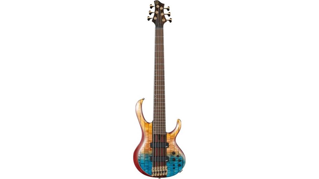 ibanez sunset fade bass