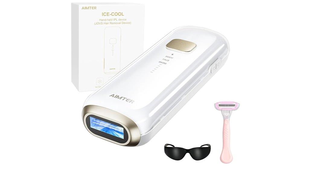 ice cooling ipl hair remover