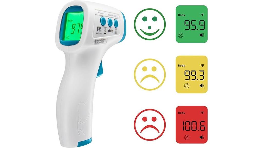 infrared forehead thermometer