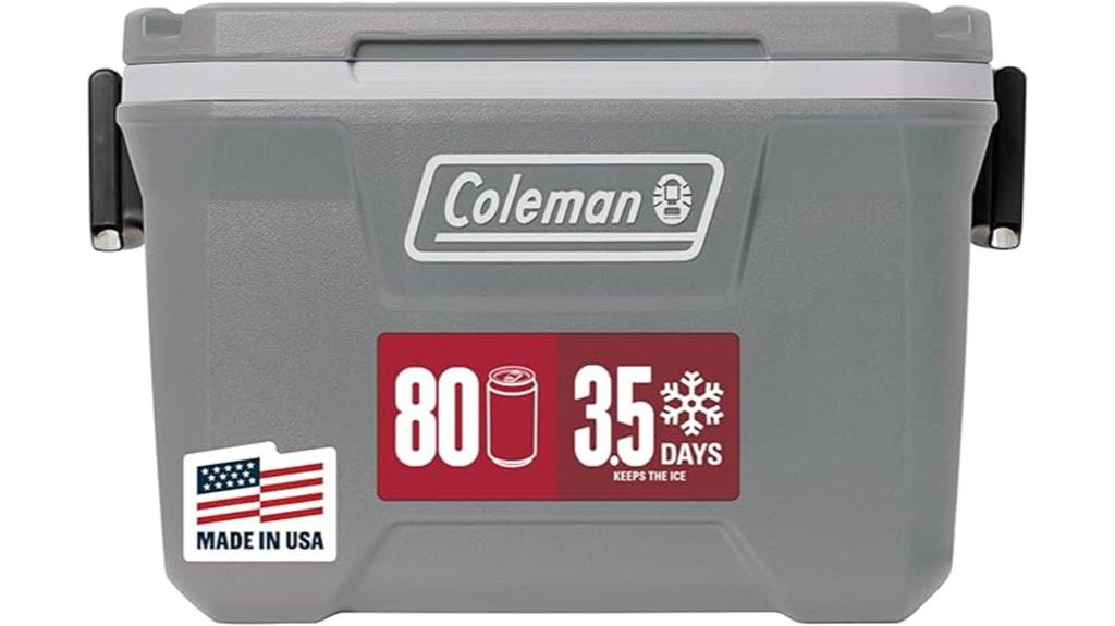 insulated leak resistant portable cooler