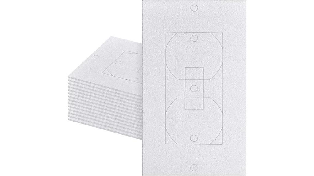 insulation wall plate pack