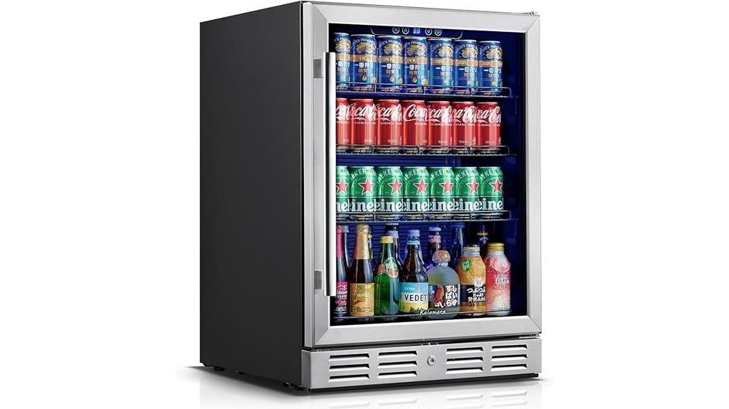 kalamera 24 inch beverage cooler