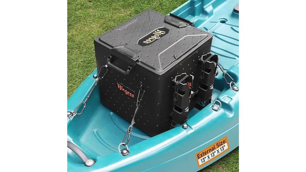 kayak fishing crate dimensions