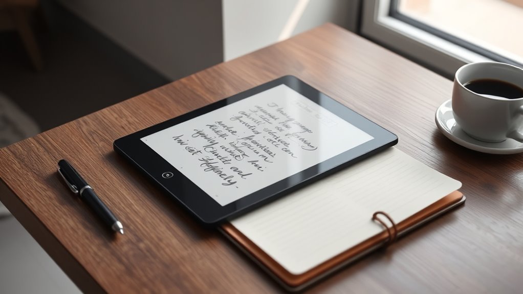 key factors for e ink tablets