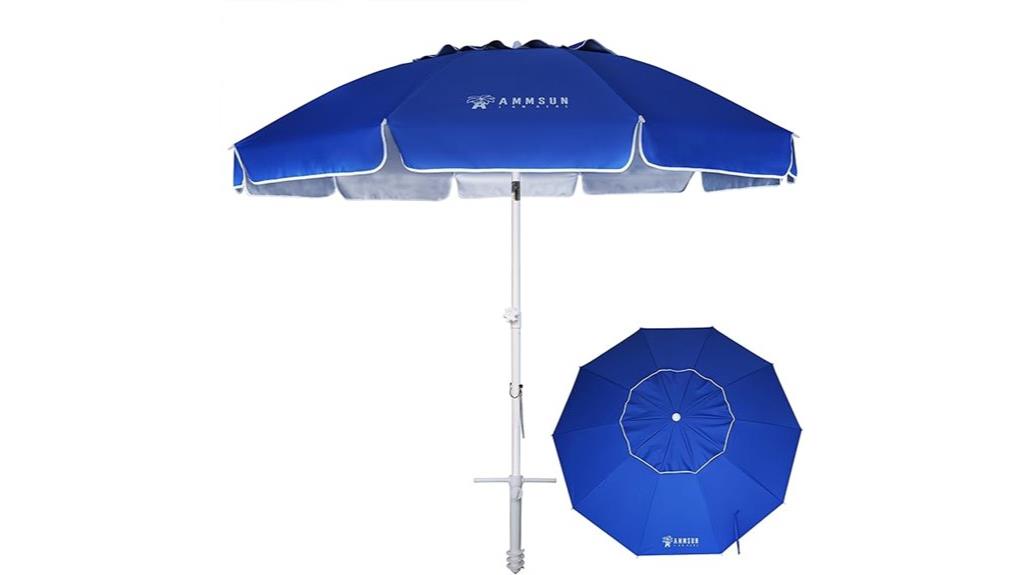 large 8ft beach umbrella