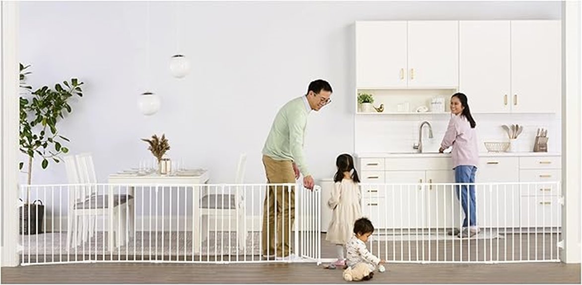 large baby gate set