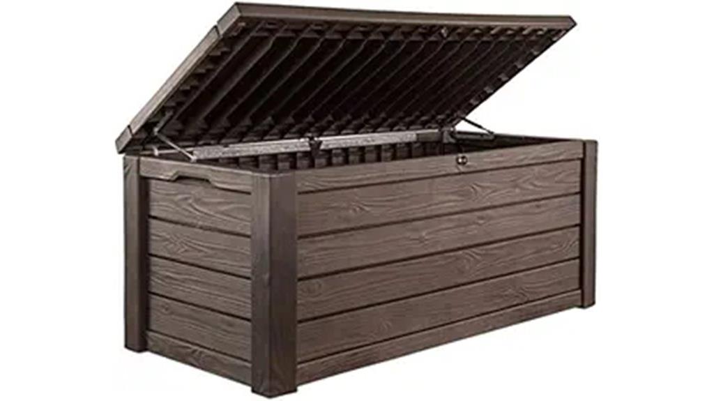 large capacity deck storage