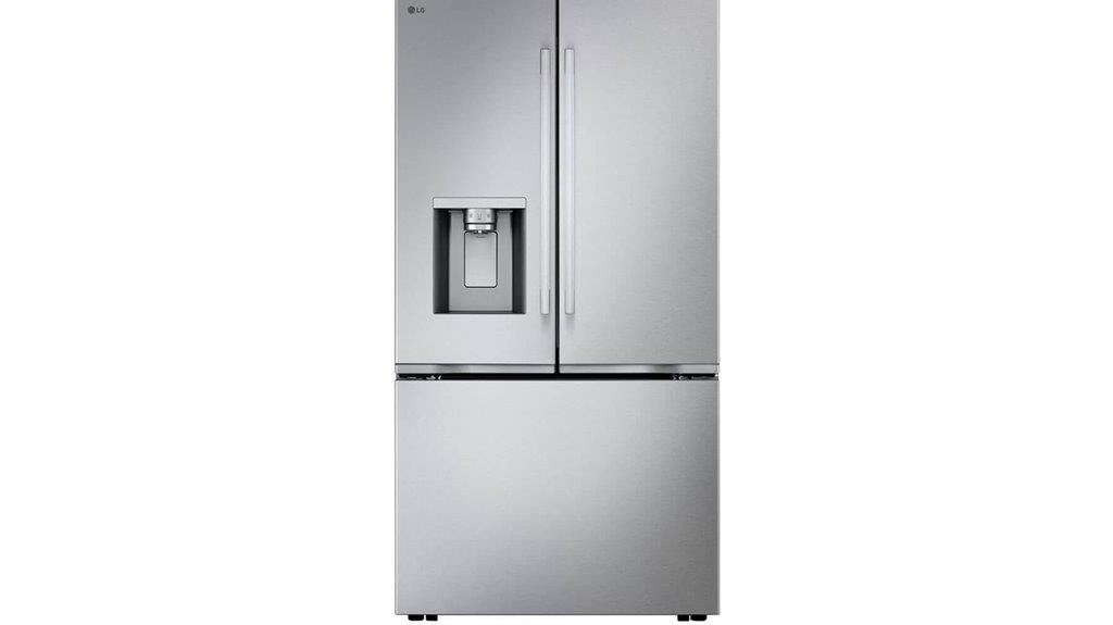 large capacity french refrigerator