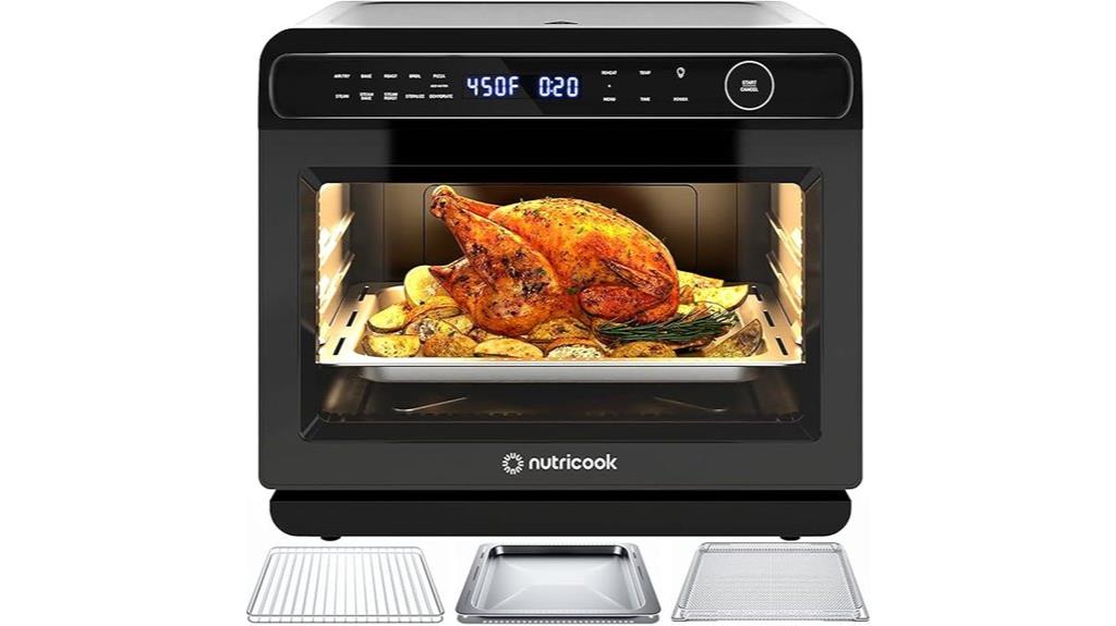 large capacity steam oven