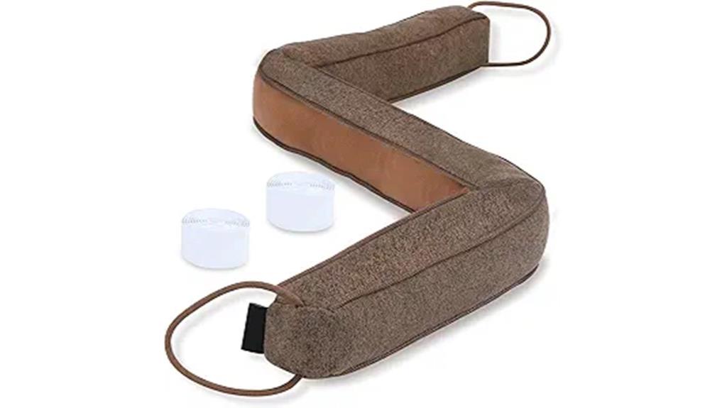 large door draft blocker