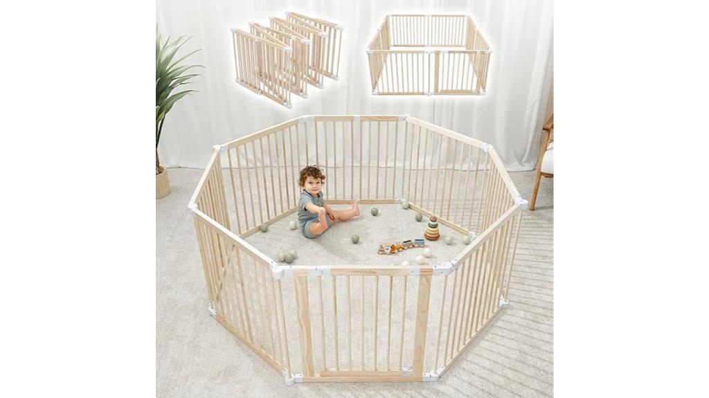 large expandable baby gate