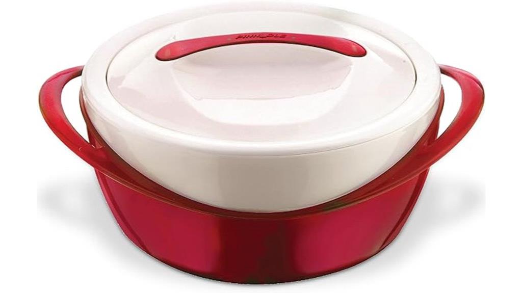 large insulated casserole dish