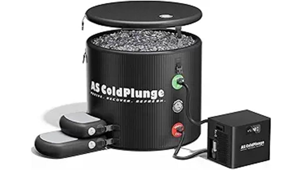 large insulated cold plunge