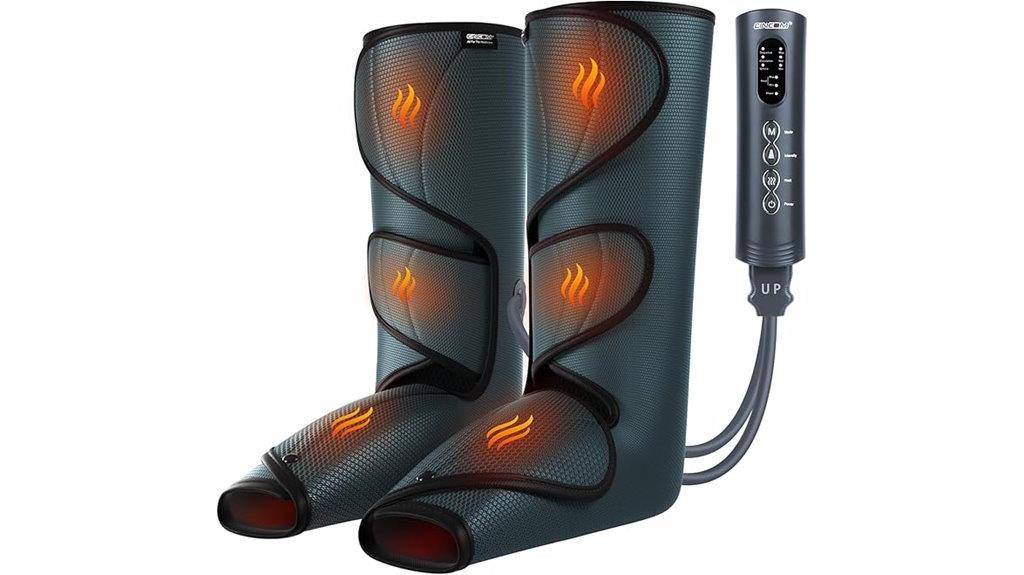 leg massager with heat