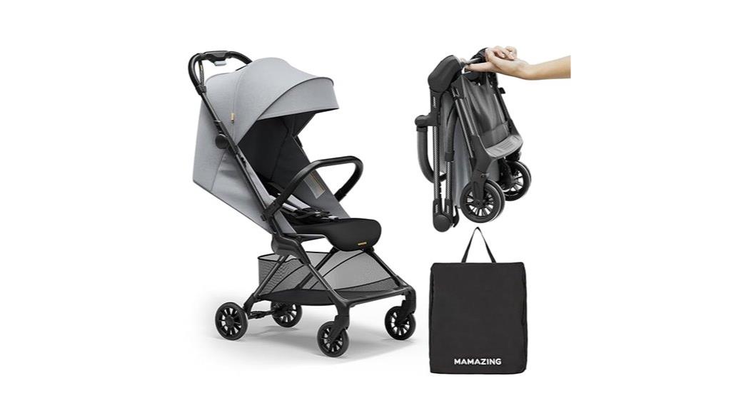 lightweight compact travel stroller