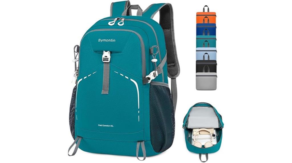lightweight packable travel backpack