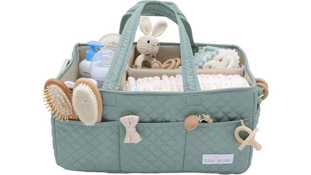 lily miles diaper organizer
