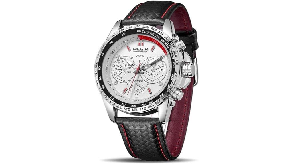 luminous quartz pu strap