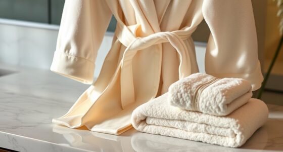 luxury bathrobe towel sets