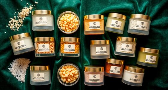 luxury body scrub sets