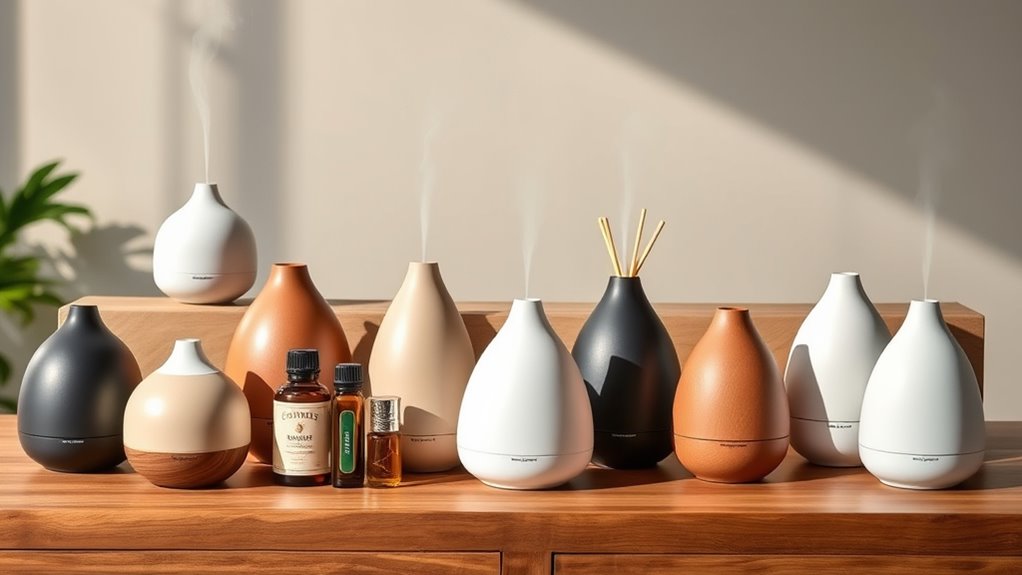 luxury essential oil diffuser sets