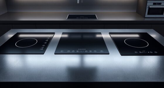 luxury induction cooktops